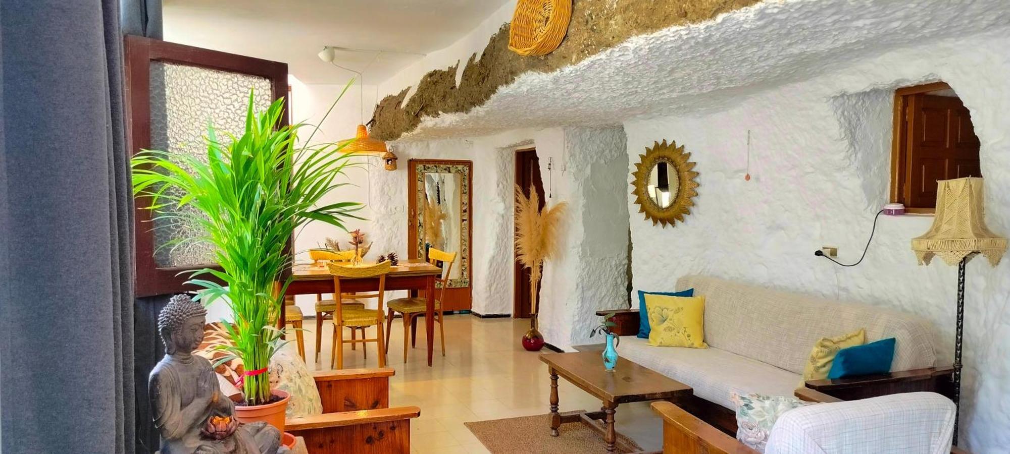 Casa Cueva Rural Trebola, Artenara Juncalillo Extérieur photo
