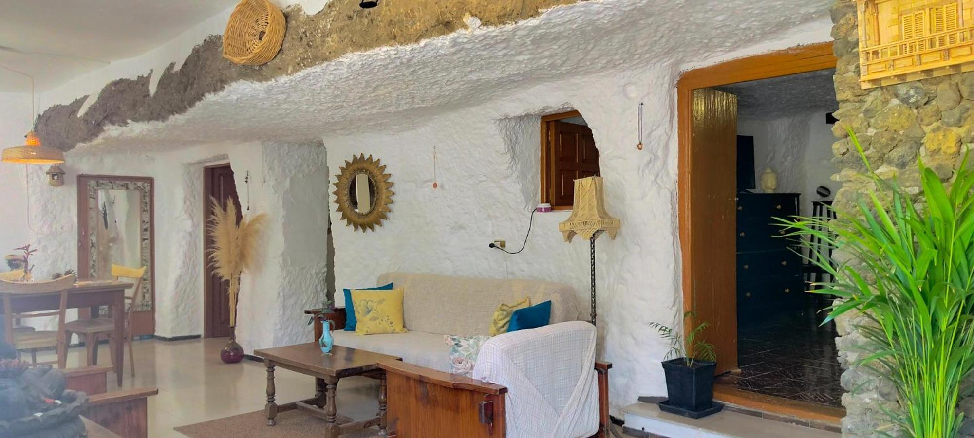 Casa Cueva Rural Trebola, Artenara Juncalillo Extérieur photo