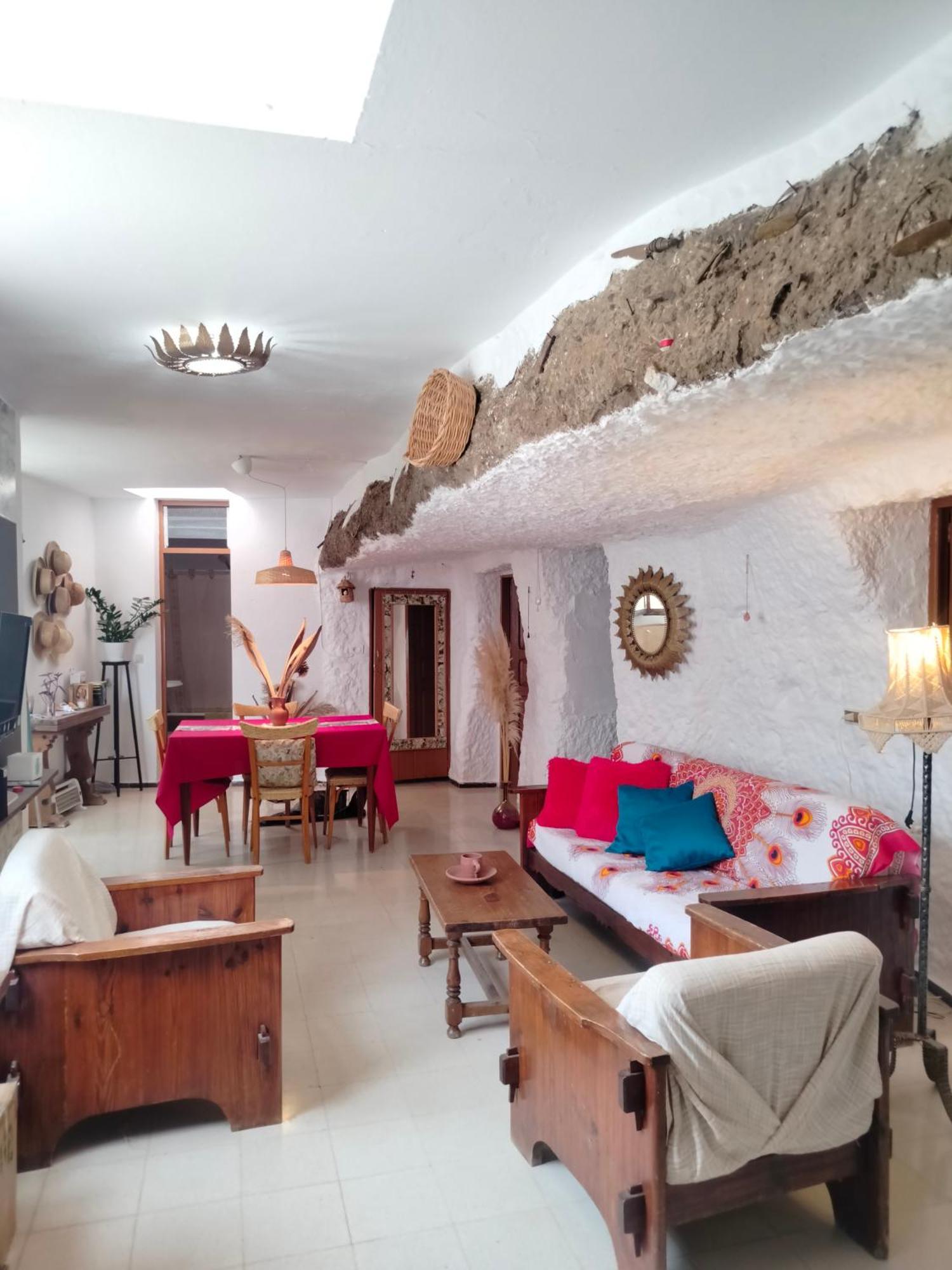 Casa Cueva Rural Trebola, Artenara Juncalillo Extérieur photo